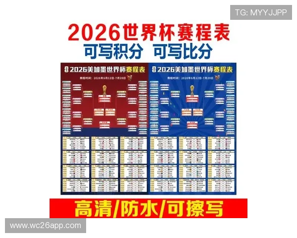 2026美加墨世界杯赛程时间表完整版，涵盖每场比赛时间地点及重要赛事信息